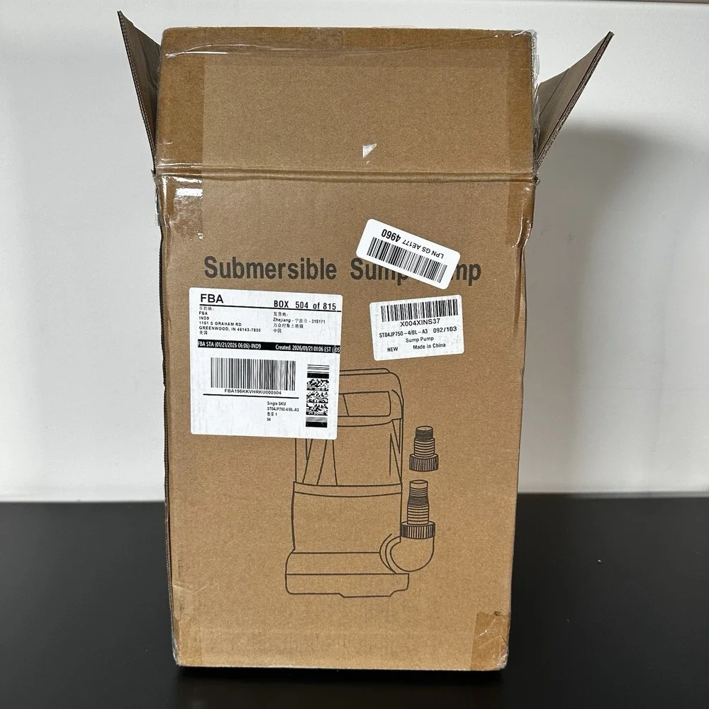3/4 HP Submersible Sump Pump 3500 GPH Portable Water Transfer Tool